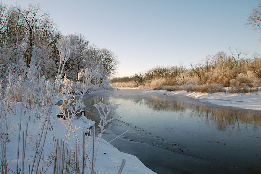 Blackwell in winter